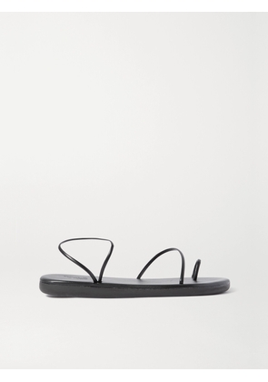 Ancient Greek Sandals - Kansiz Faux Leather Sandals - Black - IT35,IT36,IT37,IT38,IT39,IT40,IT41,IT42