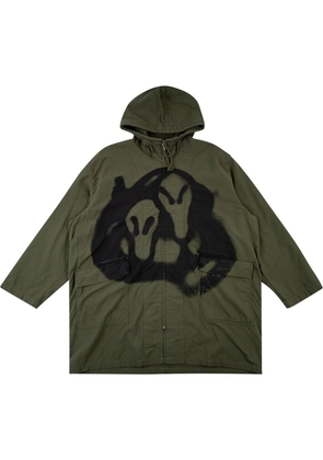 Supreme x Yohji Yamamoto hooded parka - Green