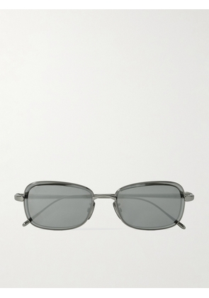 Loewe - Square-frame Silver-tone Sunglasses - One size