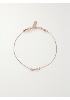 SAINT LAURENT - Rose Gold-tone Bracelet - Pink - P/S,S,S/M,M,M/L,L,L/XL