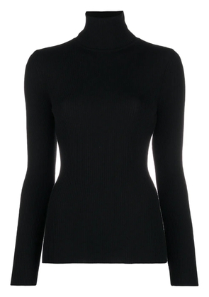 Wolford roll-neck ribbed jumper - Black