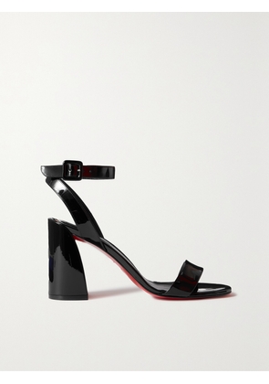 Christian Louboutin - Miss Sabina 85 Patent-leather Sandals - Black - IT34,IT34.5,IT35,IT35.5,IT36,IT36.5,IT37,IT37.5,IT38,IT38.5,IT39,IT39.5,IT40,IT40.5,IT41,IT41.5,IT42