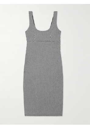 RÓHE - Gingham Seersucker Mini Dress - Gray - FR 34,FR 36,FR 38,FR 40,FR 42,FR 44