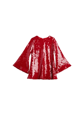 Bardot Junior Marta Sequin Dress in Red. Size 4. Also in 6.