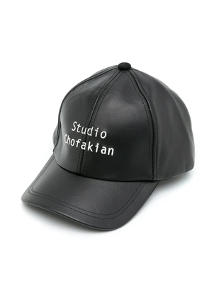 Studio Chofakian embroidered-logo baseball cap - Black