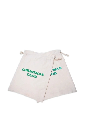 Chinti & Parker large Christmas Club bag - Neutrals