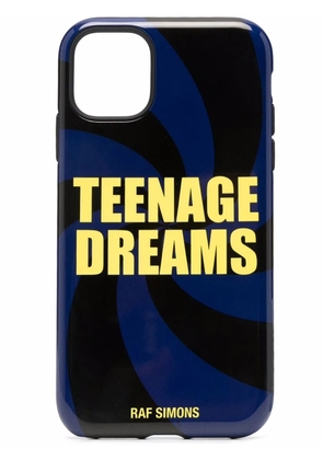Raf Simons Teenage Dreams iPhone 11 case - Black