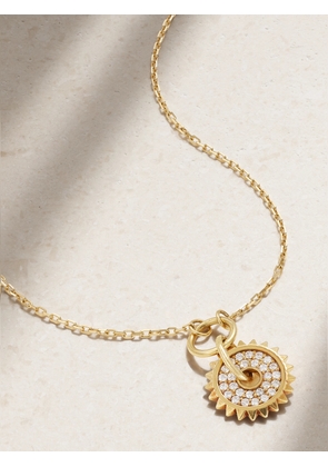 FoundRae - 18-karat Gold Diamond Necklace - One size