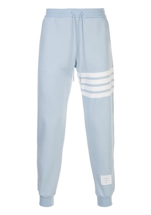 Thom Browne four-bar detailed track pants - Blue