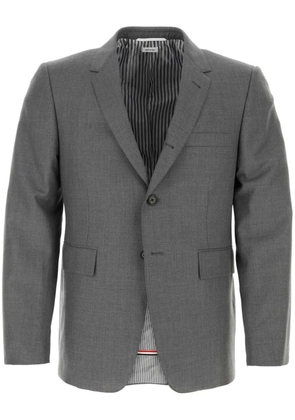 Thom Browne Super 120s single-breasted blazer - Grey
