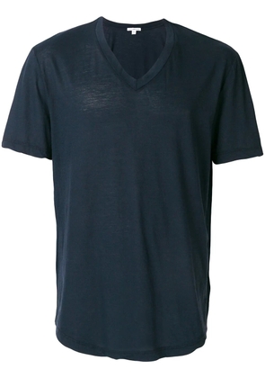 James Perse V-neck T-shirt - Blue