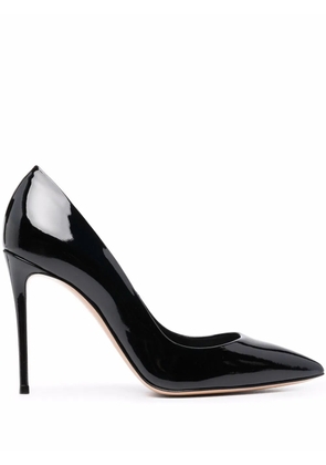 Casadei patent leather pumps - Black