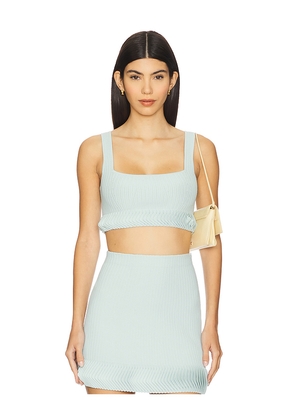 Alexis Dom Top in Blue. Size L. Also in M, S.