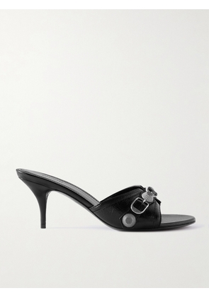 Balenciaga - Cagole Studded Leather Mules - Black - IT35,IT36,IT37,IT38,IT39,IT40,IT41