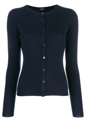 ASPESI cashmere fitted cardigan - Blue