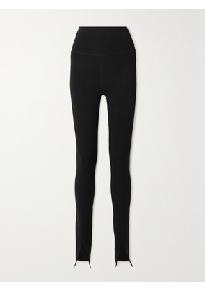 Victoria Beckham - Stretch-knit Leggings - Black - 00,1,2,3,4,5,6