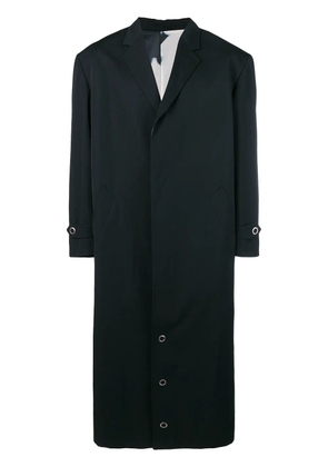 Jean Paul Gaultier Pre-Owned 1987 oversized long coat - Black
