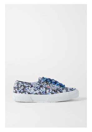MARY KATRANTZOU MARY-MARE - + Superga Floral-print Canvas Sneakers - Blue - IT35,IT36,IT37,IT38,IT39,IT40,IT41,IT42