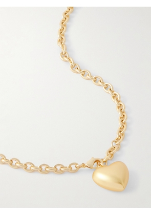 Roxanne Assoulin - The Mini Puffy Heart Gold-tone Necklace - One size