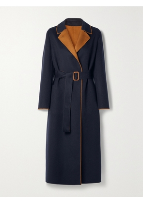 Loro Piana - Reversible Belted Cashmere Coat - Blue - IT36,IT38,IT40,IT42,IT44,IT46,IT48