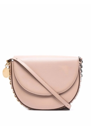 Stella McCartney chain-trimmed shoulder bag - Pink