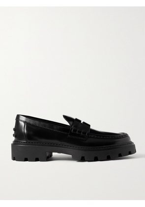 Tod's - Gomma Pesante Glossed-leather Loafers - Black - IT34,IT34.5,IT35,IT35.5,IT36,IT36.5,IT37,IT37.5,IT38,IT38.5,IT39,IT39.5,IT40,IT40.5,IT41,IT41.5,IT42