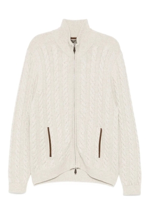 N.Peal Richmond cardigan - Neutrals