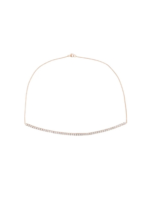 Dana Rebecca Designs 14kt rose gold Ave Bea Miracle diamond necklace