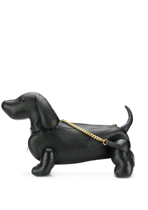 Thom Browne Hector leather shoulder bag - Black