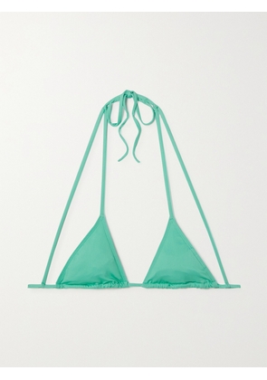 Jacquemus - Peirado Recycled Triangle Halterneck Bikini Top - Green - x small,small,medium,large,x large
