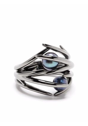 Shaun Leane Hooked Pearl ring - Black