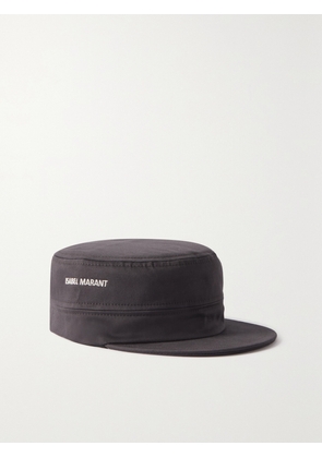 MARANT ÉTOILE - Siacca Embroidered Cotton Cap - Blue - One size