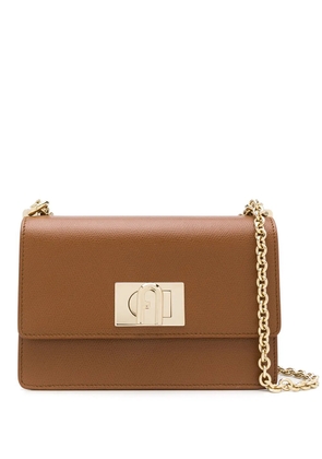 Furla 1927 twist-lock crossbody bag - Brown