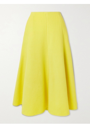 Gabriela Hearst - Maureen Recycled-cashmere Midi Skirt - Yellow - IT36,IT38,IT40,IT42,IT44,IT46,IT48