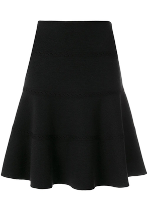 Alaïa Pre-Owned skate lace detail skirt - Black