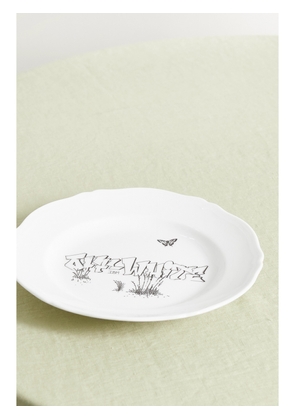 GINORI 1735 - + Off-white 21cm Porcelain Dessert Plate - One size