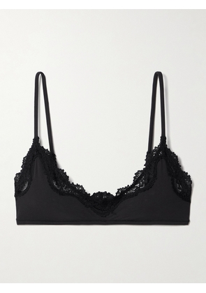 SKIMS - Fits Everybody Lace Bralette - Onyx - Black - XXS,XS,S,M,L,XL,2XL,3XL,4XL