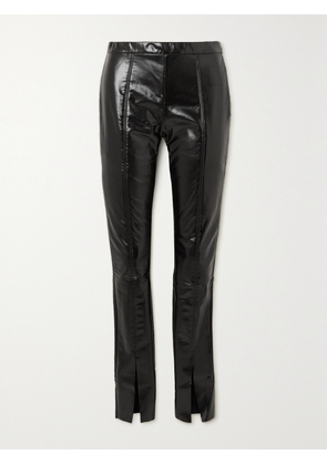 Rick Owens - Coated Cotton-blend Skinny Pants - Black - x small,small,medium,large,x large,xx large