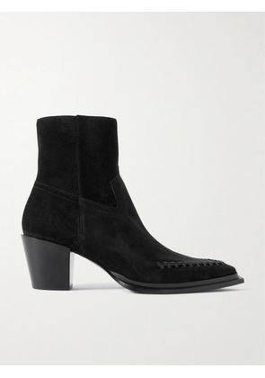 Jimmy Choo - Cece 60 Suede Ankle Boots - Black - IT36,IT36.5,IT37,IT37.5,IT38,IT38.5,IT39,IT39.5,IT40,IT40.5,IT41,IT41.5,IT42