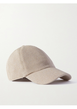 The Row - Caspian Silk-piqué Baseball Cap - Neutrals - S,M,L