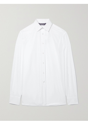 Ralph Lauren Collection - Adrien Cotton-poplin Shirt - White - US0,US2,US4,US6,US8,US10,US12,US14,US16,US18