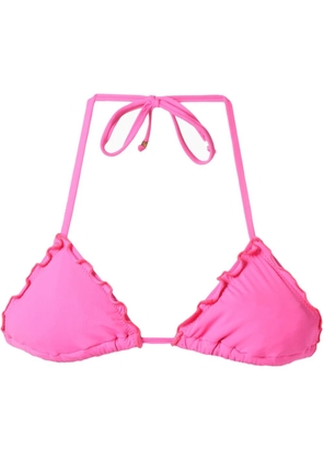 Amir Slama triangle bikini top - Pink
