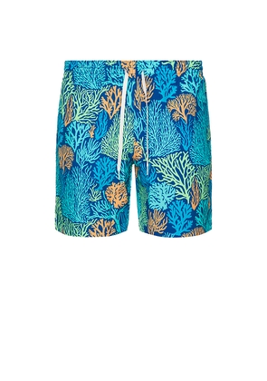 Chubbies The Coral Quarrels 7 Swim Short in Blue. Size M. Also in S.