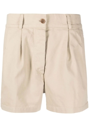 ASPESI high-waist wide-leg shorts - Neutrals
