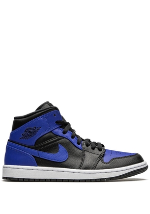 Jordan Air Jordan 1 Mid 'Hyper Royal' sneakers - Black
