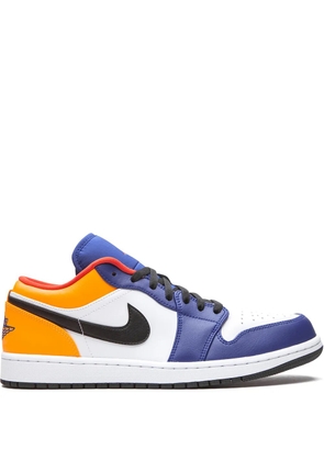 Jordan Air Jordan 1 Low 'Deep Royal/Yellow' sneakers - White