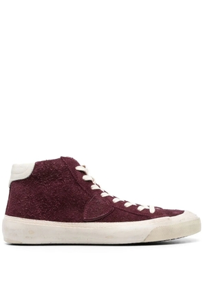 Philippe Model Paris Plaisir high-top sneakers - Red