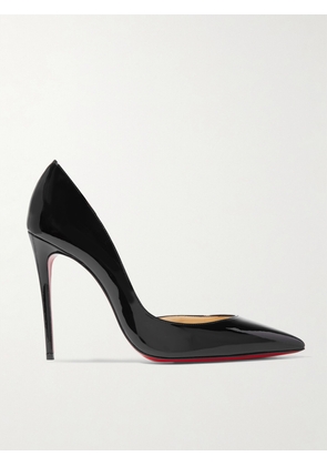Christian Louboutin - Iriza 100 Patent-leather Pumps - Black - IT34,IT34.5,IT35,IT35.5,IT36,IT36.5,IT37,IT37.5,IT38,IT38.5,IT39,IT39.5,IT40,IT40.5,IT41,IT41.5,IT42,IT43