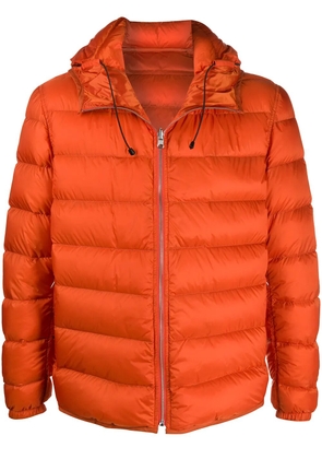 Ten C zipped padded jacket - Orange