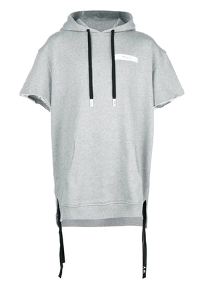 Haculla short sleeved hoodie - Grey